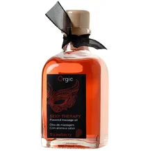 Масло для оральных ласк Orgie Lips Massage Set со вкусом клубники 100 мл