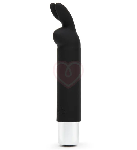 Вибропуля с ушками '50 оттенков серого' Greedy Girl Bullet чёрная фото 1