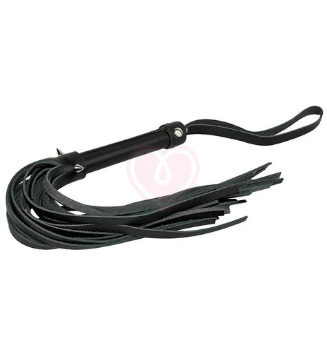 Плеть с шипами чёрная фото 1