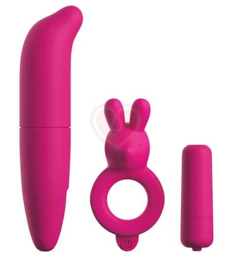 Набор для пар из 3 игрушек Classix Couples Vibrating Starter Kit фото 1