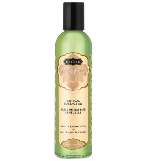 Массажное масло KamaSutra Naturals Vanilla Sandalwood Ваниль и сандал 236 мл фото 1