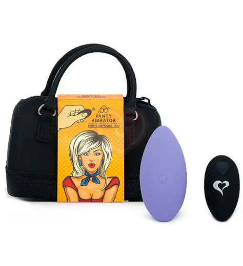 Минивибратор для ношения с пультом управления Panty Vibe Remote Controlled фиолетовый фото 1
