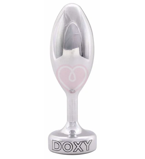 Вытянутая анальная пробка Doxy Butt Plug Smooth фото 1