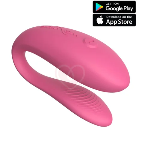 Вибратор для пар We-Vibe Sync Lite с управлением от приложения розовый фото 1