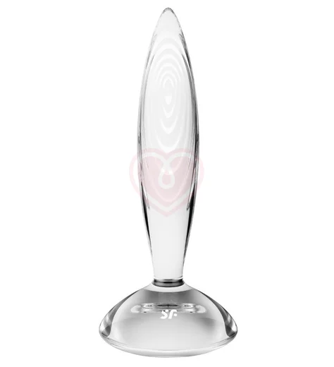 Стеклянный фаллоимитатор Satisfyer Sparkling Crystal прозрачный фото 1