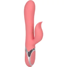 Вибратор-кролик с ротацией Enchanted Tickler розовый