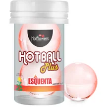 Масляный лубрикант в шариках Hot Ball Plus с разогревающим эффектом