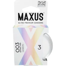 Ультратонкие презервативы Maxus 003 Extra Thin 3 шт с кейсом