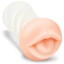 Мастурбатор ротик с рельефом Zolo Deep Throat