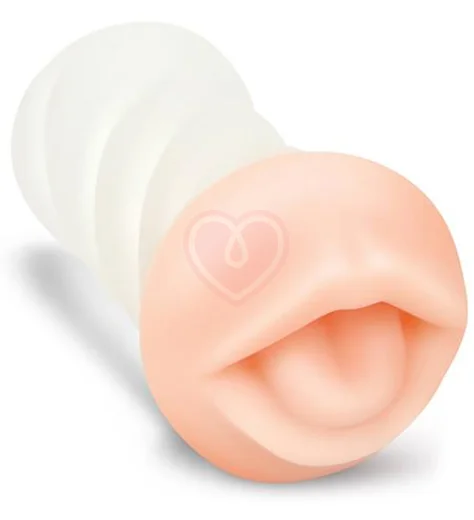 Мастурбатор ротик с рельефом Zolo Deep Throat фото 1