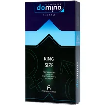 Увеличенные презервативы Domino King Size 6 шт