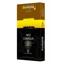 Презервативы с рифленой поверхностью Domino Classic Nice Contour 6 шт
