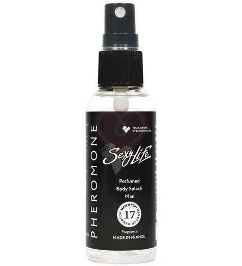 Парфюмированный спрей для тела Sexy Life №17 с феромонами для мужчин 50 мл фото 1