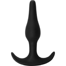 Узкая анальная пробка Spice It Up Starter чёрная