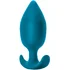 Анальная пробка со смещенным центром тяжести Spice It Up Insatiable бирюзовая фото 3
