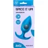 Анальная пробка со смещенным центром тяжести Spice It Up Insatiable бирюзовая фото 4