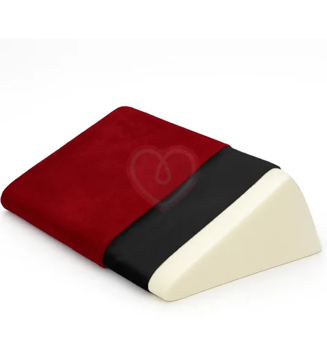 Подушка для секса Erola Wedge Треугольник красная фото 2