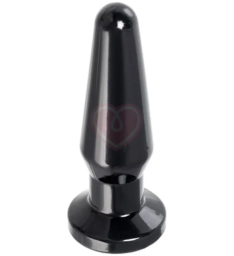 Анальная пробка Toyfa Popo Pleasure Gemini β чёрная фото 1