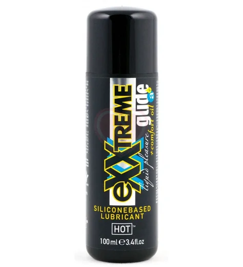 Анальный силиконовый лубрикант Exxtreme Glide Silicone Based 100 мл фото 1