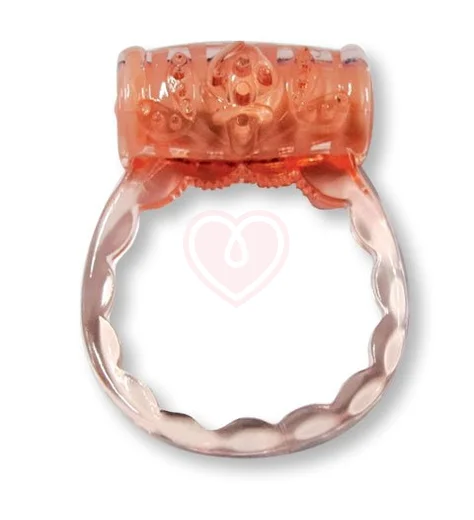 Комплект презерватив и виброкольцо Luxe Vibro Техасский бутон 1 шт фото 2