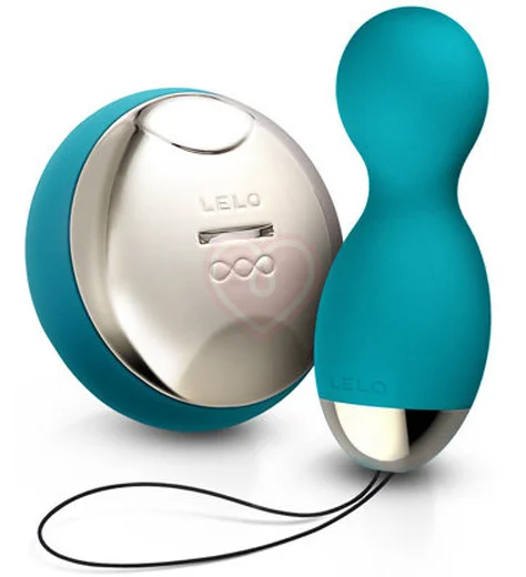Вагинальные шарики LELO Hula SenseMotion бирюзовые фото 1
