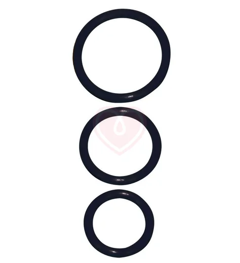 Набор из 3 эрекционных колец фото 1