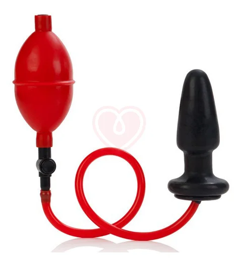 Анальная пробка с грушей для накачивания Expandable Butt Plug фото 1