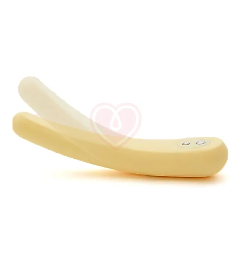 Нежный вибратор Tenga Iroha Mikazuki жёлтый фото 4