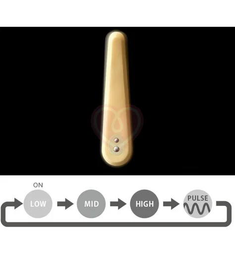 Нежный вибратор Tenga Iroha Mikazuki жёлтый фото 5