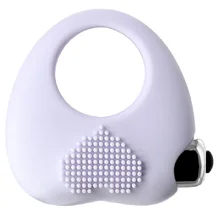 Виброкольцо сердечко для продления полового акта Jos Moys белое