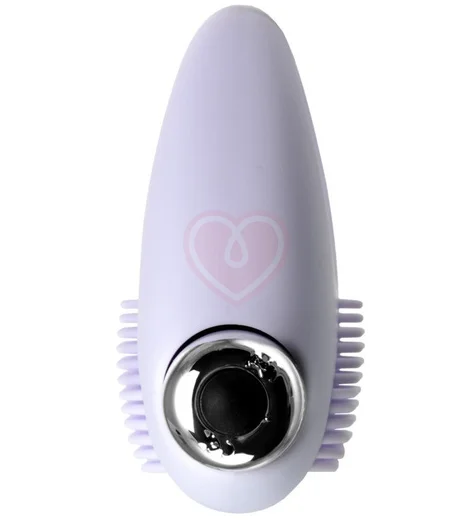 Виброкольцо сердечко для продления полового акта Jos Moys белое фото 3