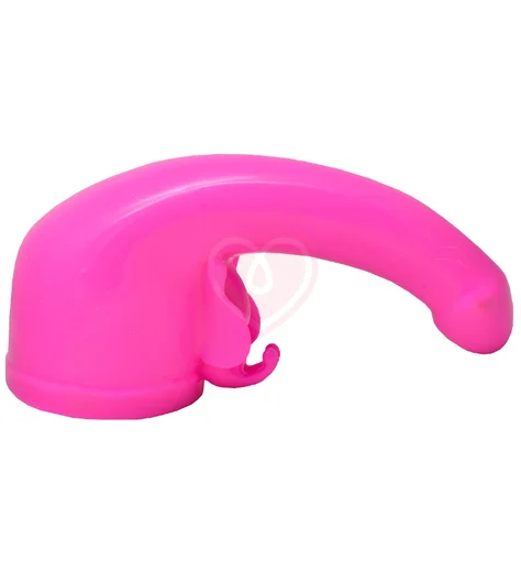 Насадка с бабочкой для двойной стимуляции Batter Fly розовая фото 1