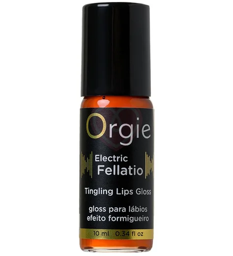 Блеск для губ с вибрирующим эффектом Orgie Sexy Vibe Electric Fellatio 10 мл фото 1