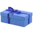Подарочная коробка 19х12 см голубая фото 1
