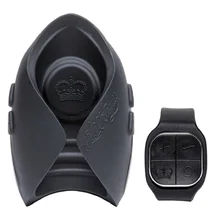 Мужской вибростимулятор с пультом управления Pulse Solo Lux