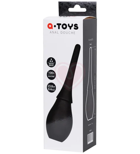 Анальный душ ToyFa A-Toys чёрный фото 2