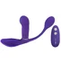 Вибратор для тройной стимуляции с пультом Go Gasm фиолетовый фото 1