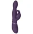 Вибратор Niva с ротацией и клиторальным стимулятором фиолетовый фото 1