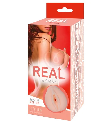 Реалистичный мастурбатор Real Woman Рыжая фото 5