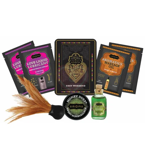 Набор эротической косметики KamaSutra The Weekender Tin Can Original фото 1