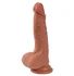 Реалистичный фаллоимитатор Real с поясом для страпона 13,5 см фото 1