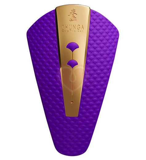 Мини-вибратор Shunga OBI фиолетовый фото 1