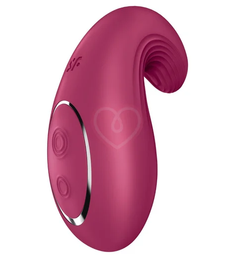 Мини-вибратор Satisfyer Dipping Delight ягодный фото 1