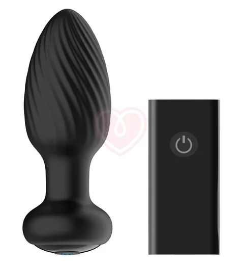 Анальная вибропробка Nexus Tornado с ротацией и пультом управления фото 1