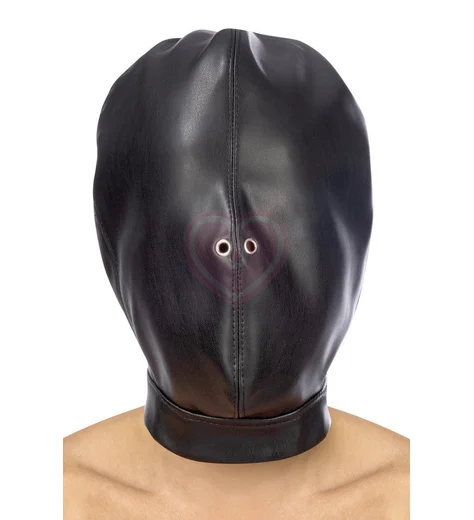 Закрытая маска Fetish Tentation из искусственной кожи фото 1
