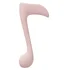 Вибратор в форме ноты Osuga Oradio розовый фото 1