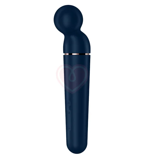 Вибромассажёр Satisfyer Planet Wand-er синий фото 1