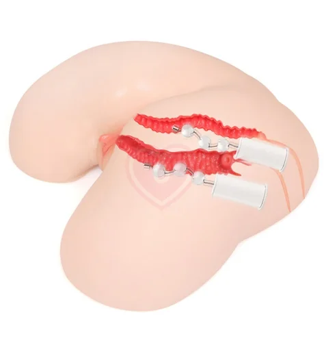 Мастурбатор вагина и анус Kokos Maria Onahole Real Hips с двойным слоем и вибрацией фото 3