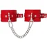 Оковы на ноги с люверсами Pecado BDSM красные фото 1