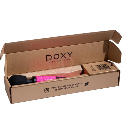 Вибромассажёр в алюминиевом корпусе Doxy Die Cast розовый фото 4